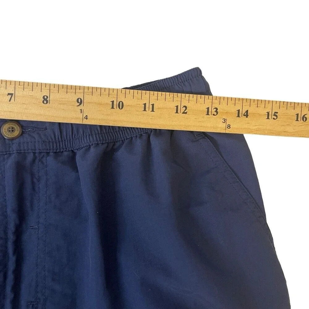 Tommy Bahama Mens Navy Blue Nylon‎ Swim Trunks Board Shorts Mesh Lined Size S